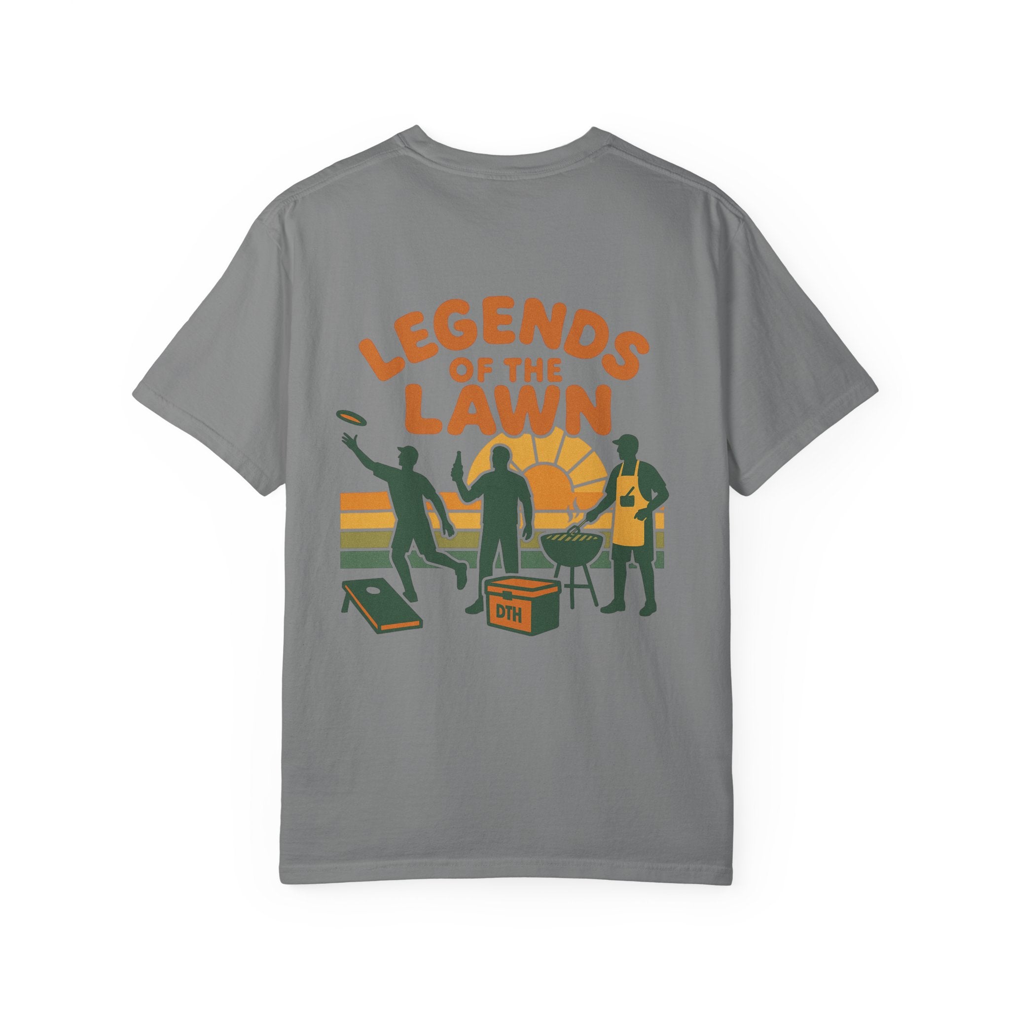 Unisex Legend of the Lawn T-shirt - Perfect for BBQs, Outdoor Gatherings, Summer Fun, Gifts, Casual Wear, Yard Games