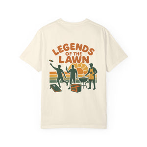 Unisex Legend of the Lawn T-shirt - Perfect for BBQs, Outdoor Gatherings, Summer Fun, Gifts, Casual Wear, Yard Games