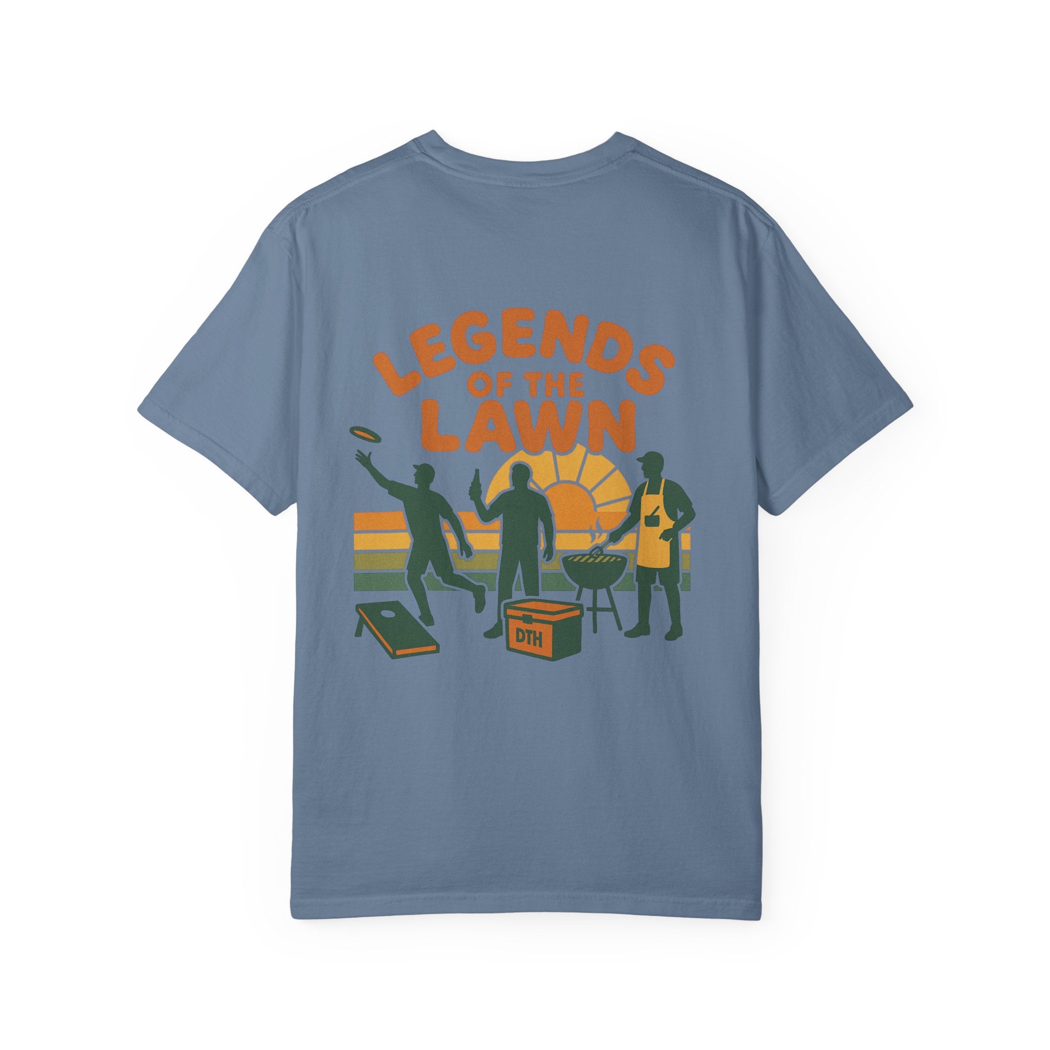 Unisex Legend of the Lawn T-shirt - Perfect for BBQs, Outdoor Gatherings, Summer Fun, Gifts, Casual Wear, Yard Games