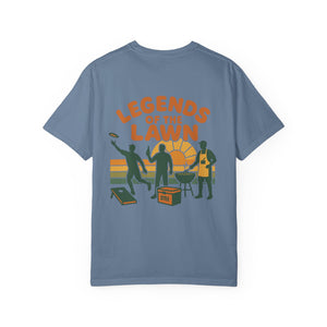 Unisex Legend of the Lawn T-shirt - Perfect for BBQs, Outdoor Gatherings, Summer Fun, Gifts, Casual Wear, Yard Games